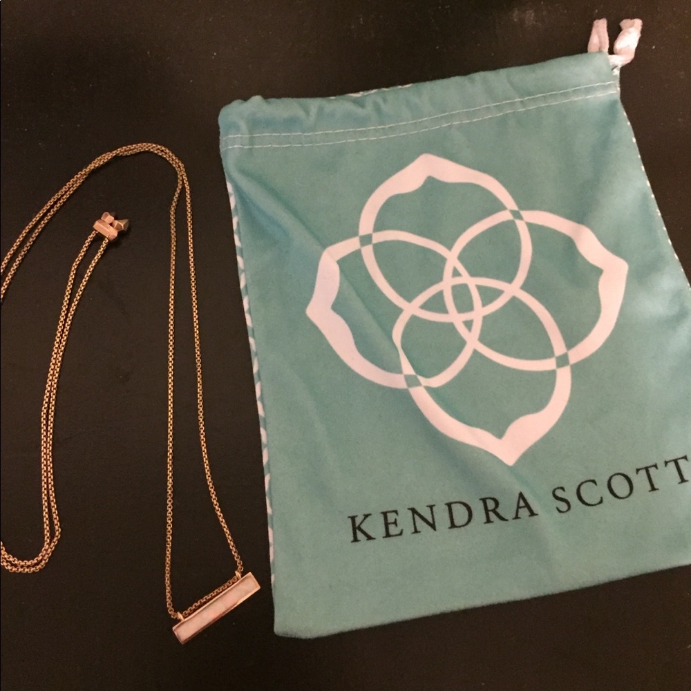 Rose Gold Mackenzie Kendra Scott Necklace
